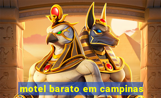 motel barato em campinas